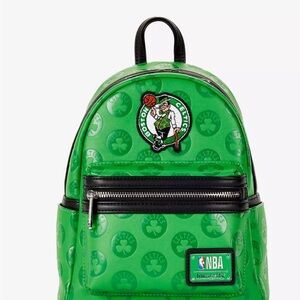 Loungefly NBA Boston Celtics Logo Mini Backpack